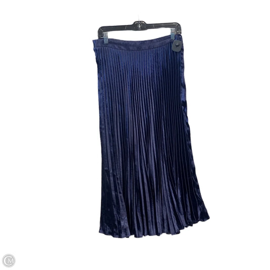 Skirt Midi By Express In Blue, Size: 8