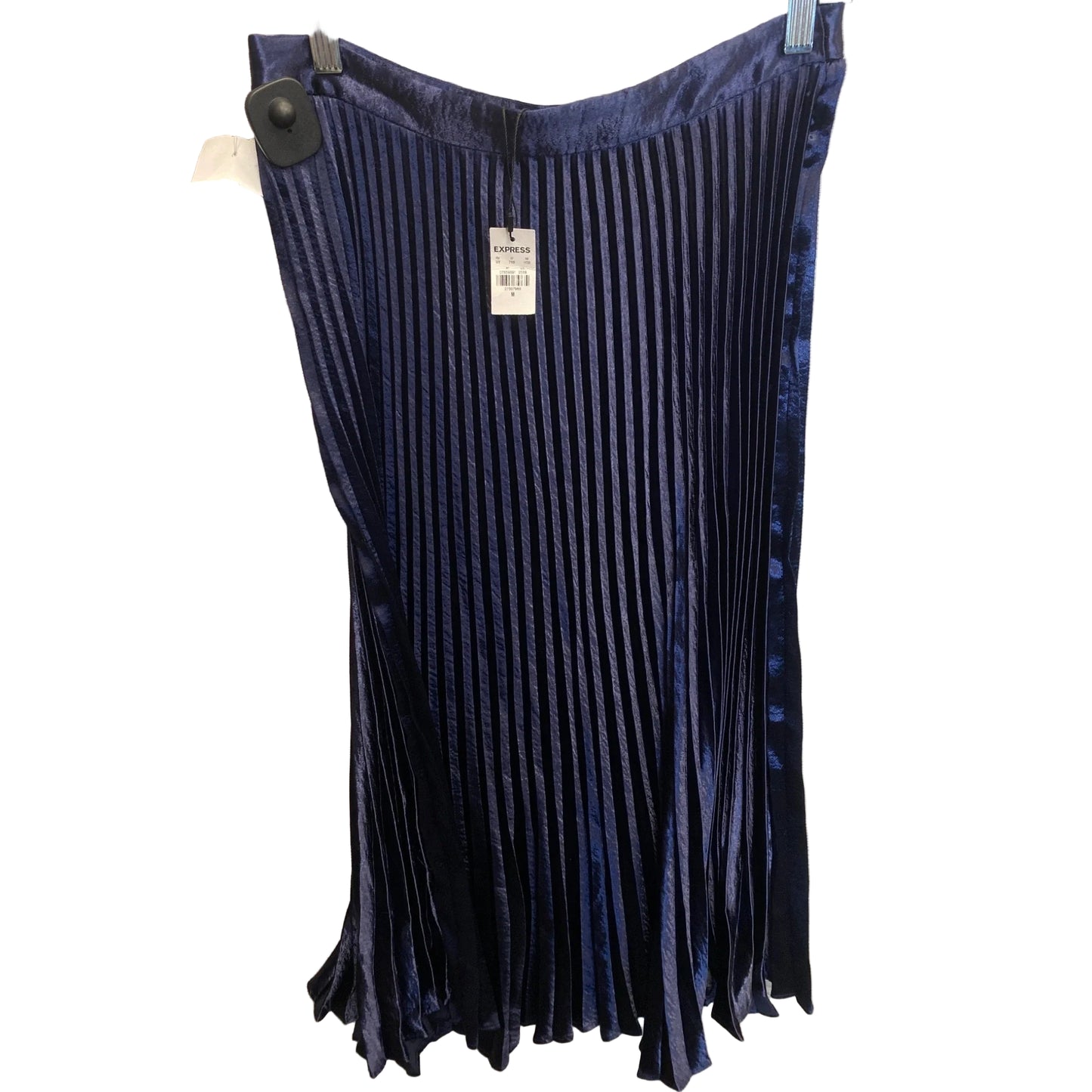 Skirt Midi By Express In Blue, Size: 8