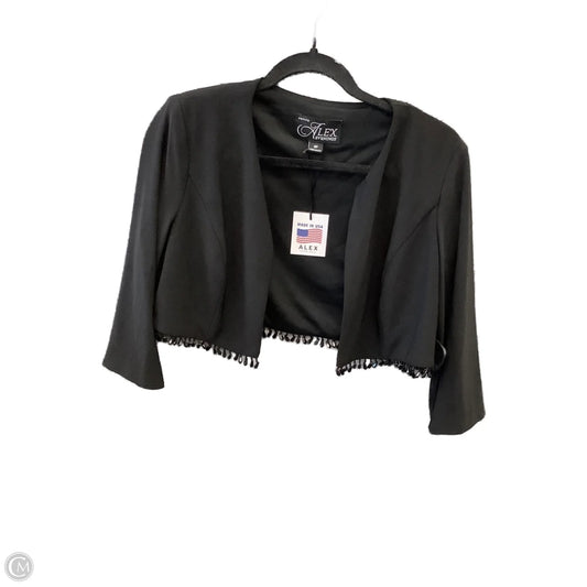 Cardigan By Alex Evenings In Black, Size: M