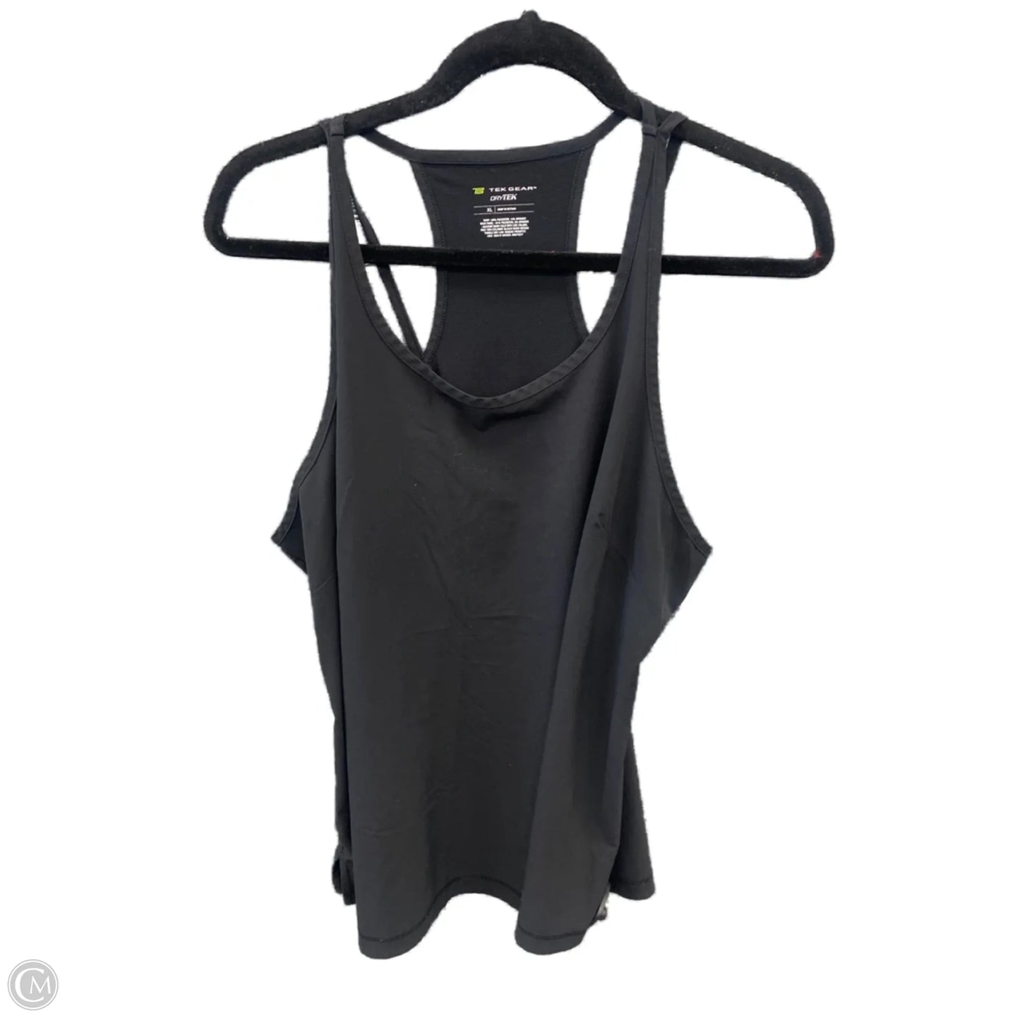 Athletic Tank Top By Tek Gear In Black, Size: Xl