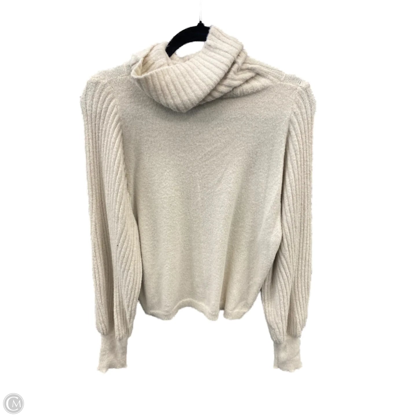 Sweater By Express In Cream, Size: M