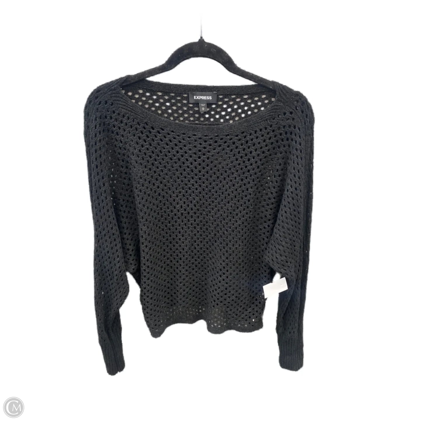 Sweater By Express In Black, Size: M