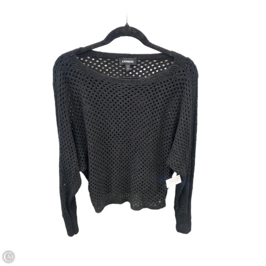 Sweater By Express In Black, Size: M