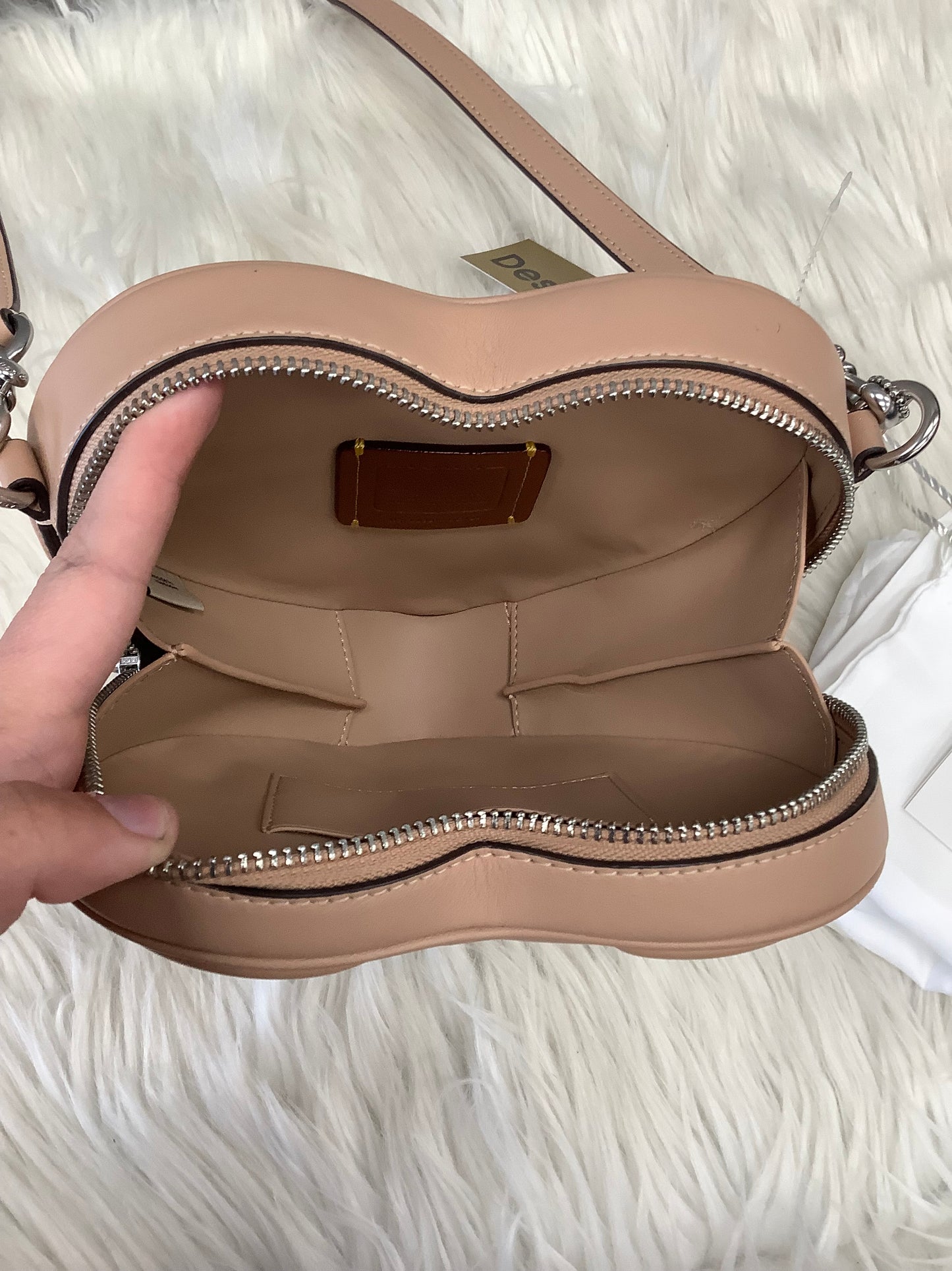 Crossbody Designer Coach, Size Small