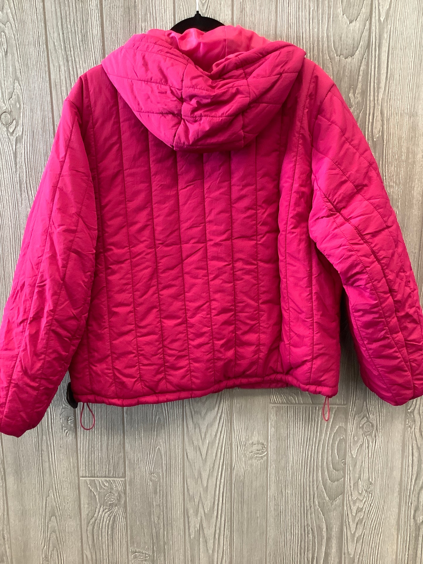 Jacket Puffer & Quilted By A New Day In Pink, Size: M