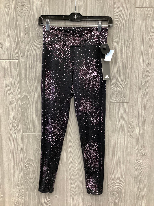 Athletic Leggings By Adidas In Blue & Purple, Size: Xl