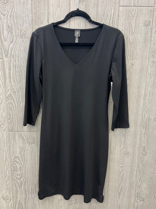 Dress Casual Midi By Clothes Mentor In Black, Size: S