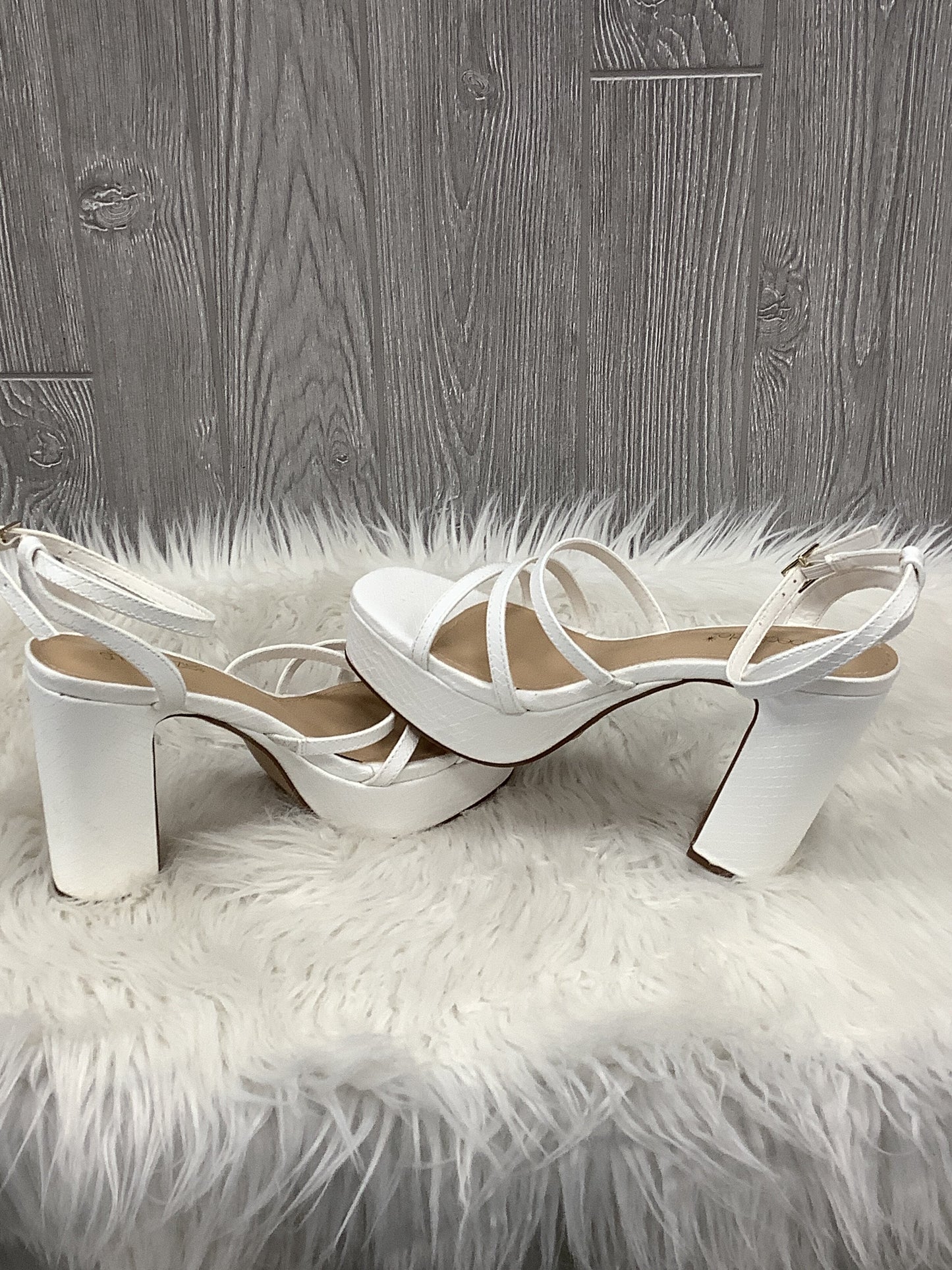 Sandals Heels Block By Shoedazzle  Size: 8