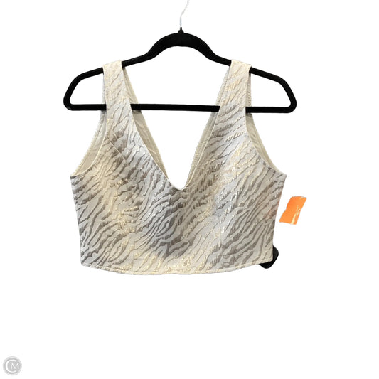 Top Sleeveless By Bebe In Tan, Size: Xs