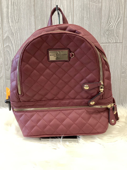 Backpack By Marc New York, Size: Medium