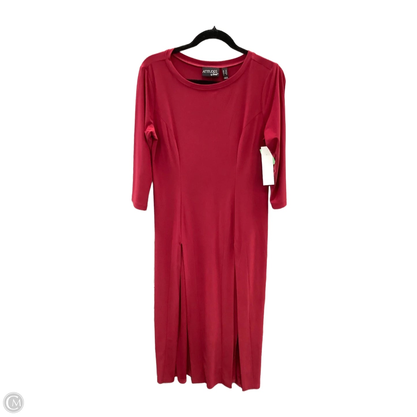 Dress Casual Maxi By Attitude In Red, Size: Sp
