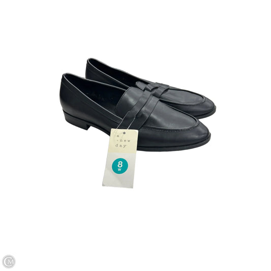 Shoes Flats By A New Day In Black, Size: 8