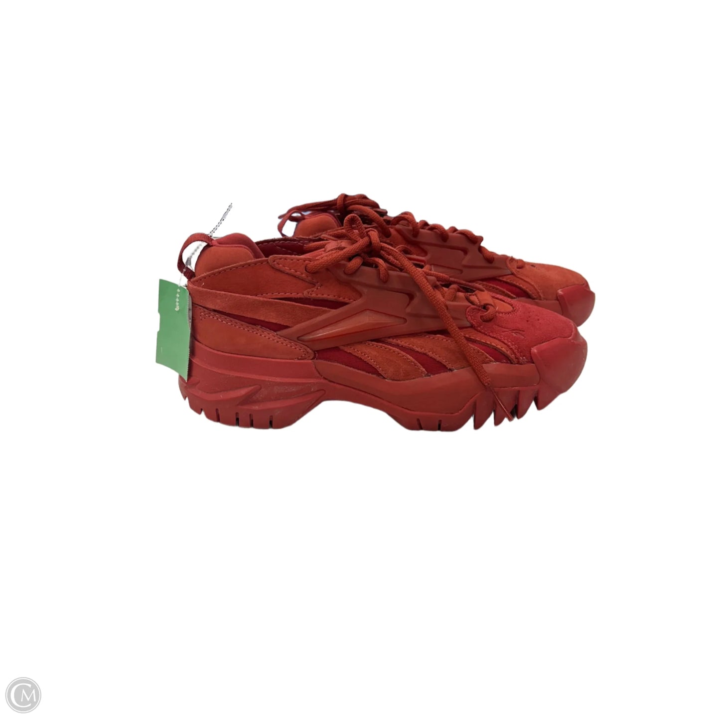 Shoes Athletic By Reebok In Red, Size: 7.5