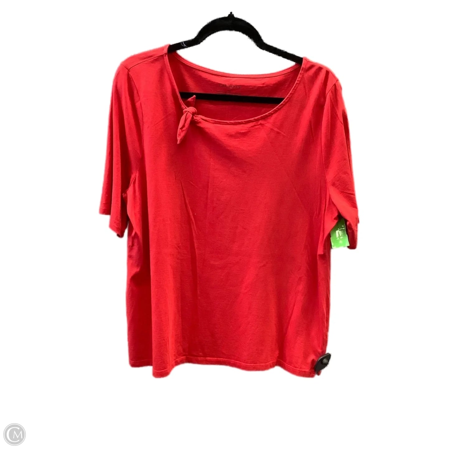 Top Short Sleeve By Tacera In Red, Size: Xl