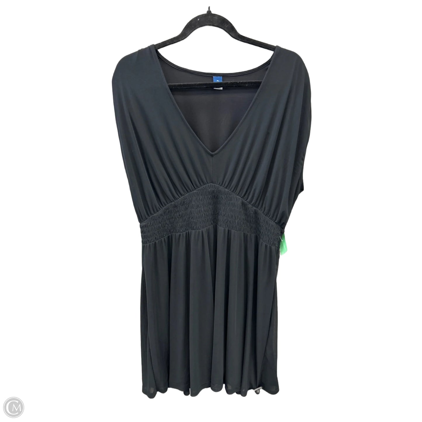 Dress Casual Midi By Old Navy In Black, Size: Xl