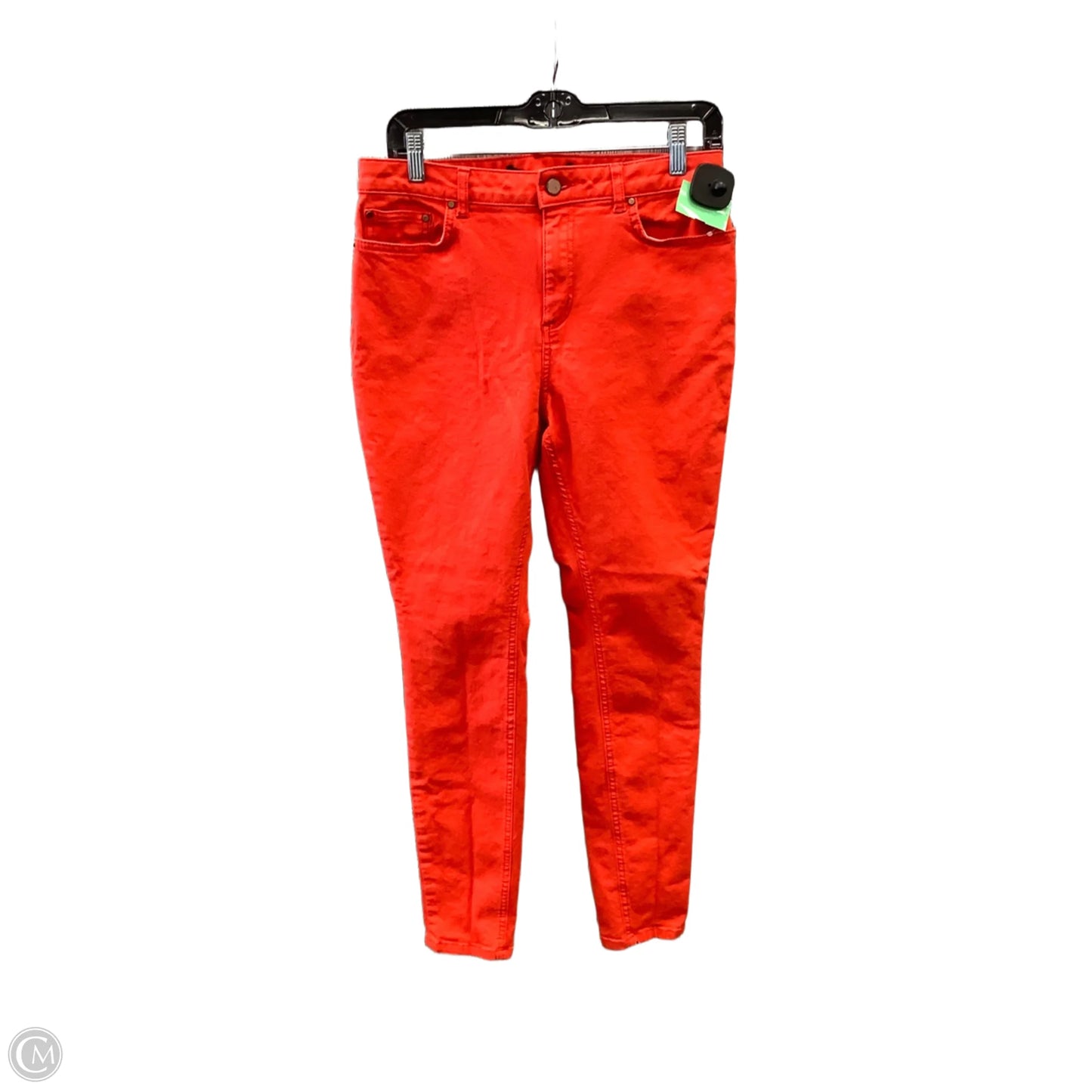 Jeans Skinny By Boden In Orange, Size: 8