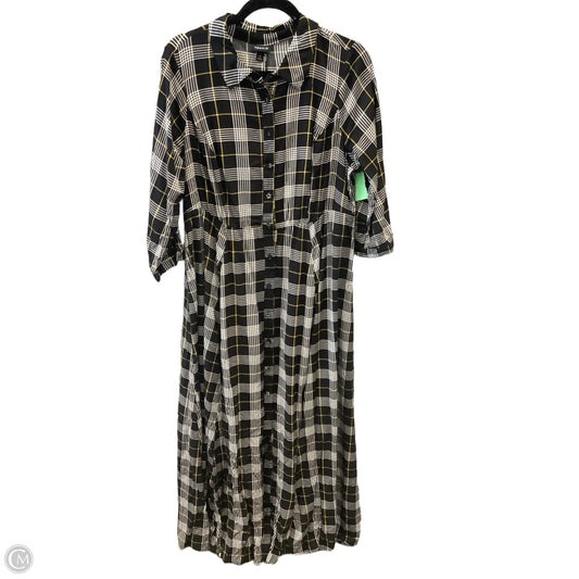 Dress Casual Maxi By Torrid In Plaid Pattern, Size: 1x