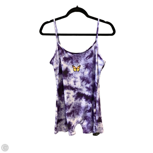 Romper By Shein In Purple, Size: Xl