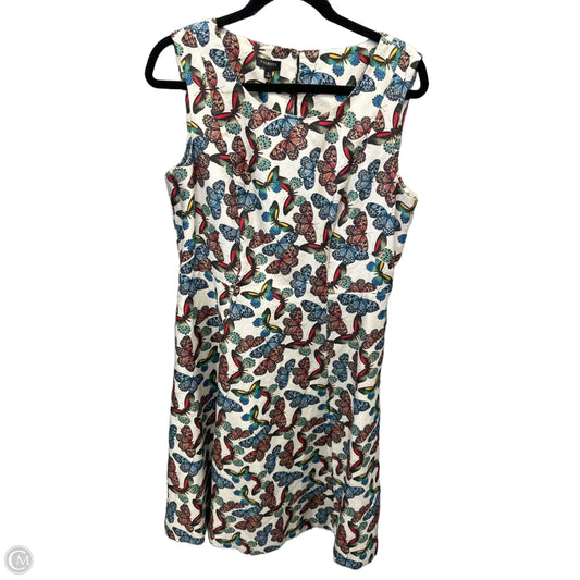 Dress Casual Midi By Talbots In Multi-colored, Size: L