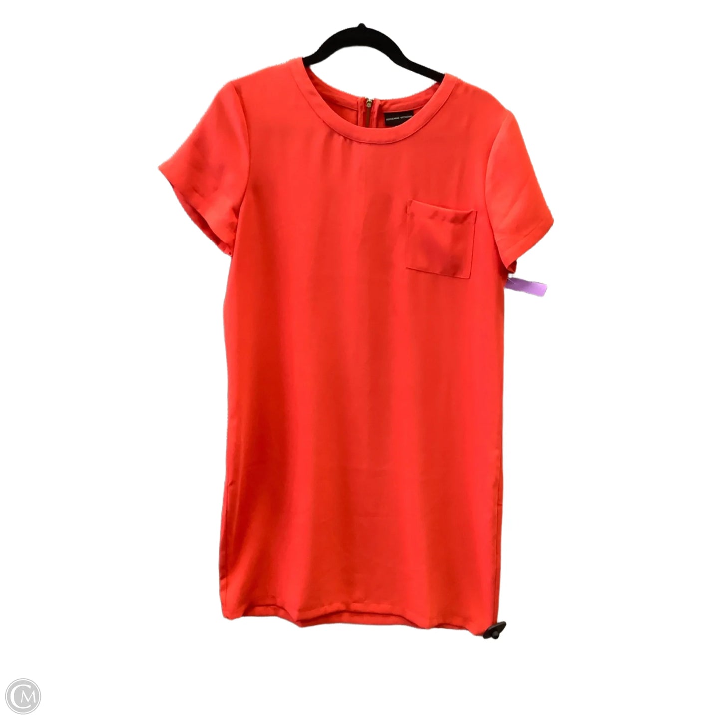Dress Casual Midi By Adrienne Vittadini In Orange, Size: M
