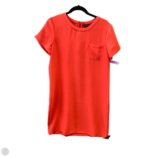 Dress Casual Midi By Adrienne Vittadini In Orange, Size: M