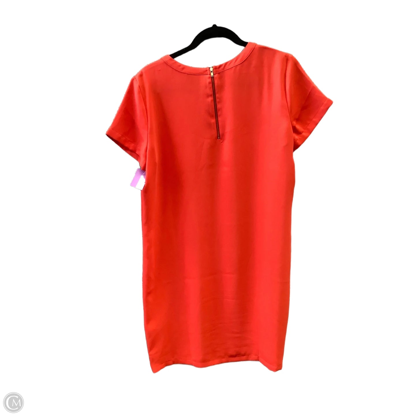 Dress Casual Midi By Adrienne Vittadini In Orange, Size: M