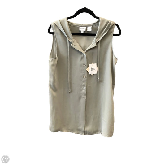 Top Sleeveless By Apart In Green, Size: M