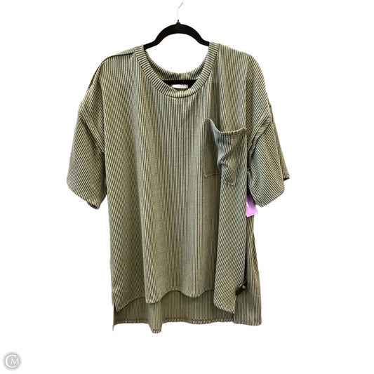 Top Short Sleeve By Clothes Mentor In Green, Size: L