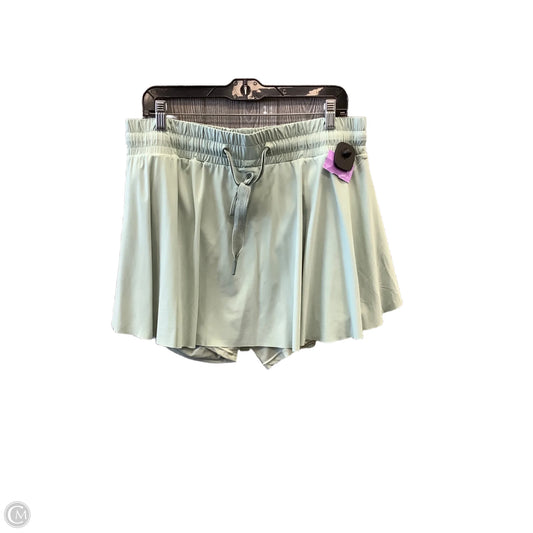 Athletic Skort By Clothes Mentor In Teal, Size: 1x