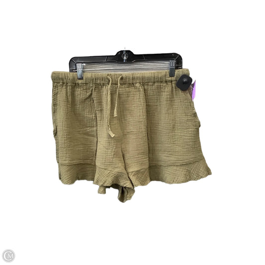 Shorts By Clothes Mentor In Green, Size: 14