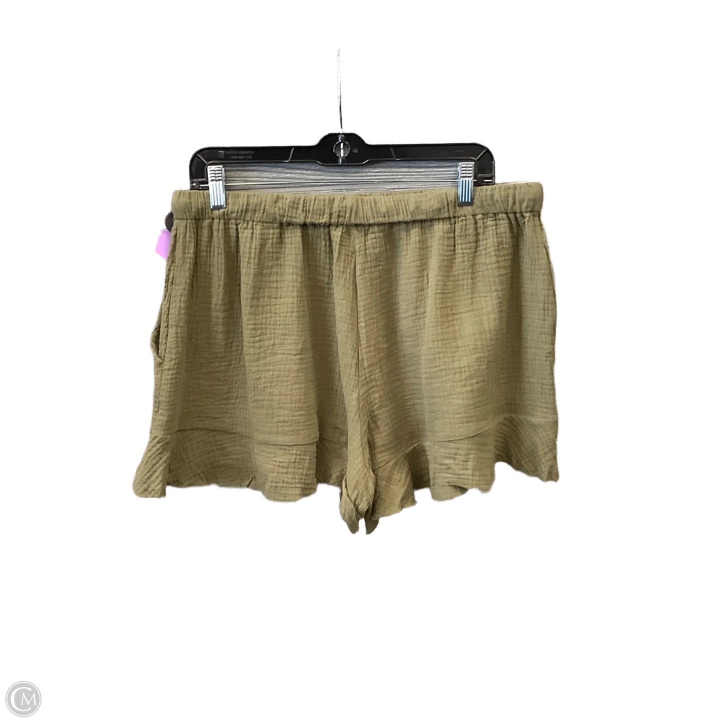Shorts By Clothes Mentor In Green, Size: 14
