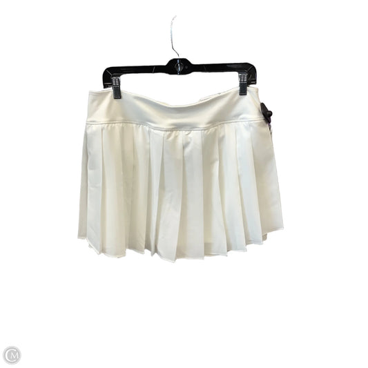 Athletic Skort By Old Navy In White, Size: Xl