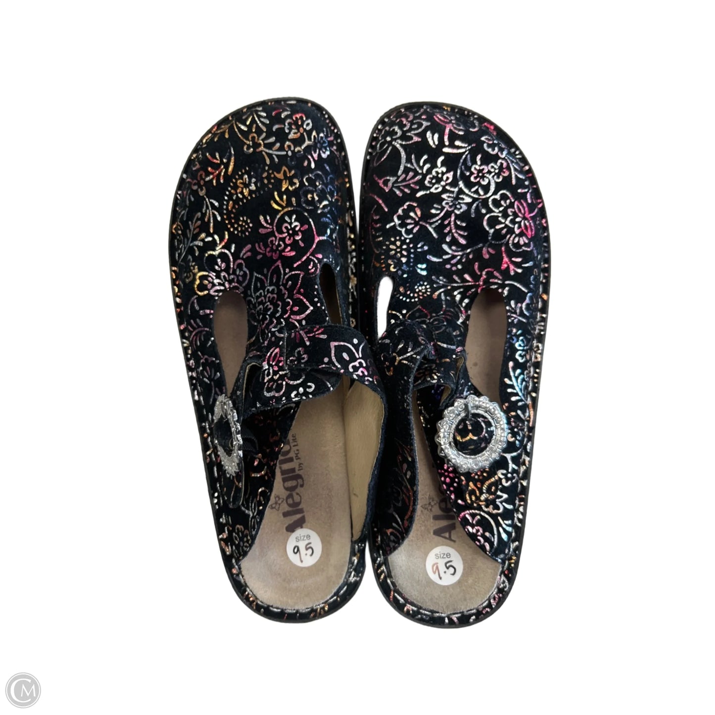 Sandals Flats By Alegria In Black, Size: 9.5
