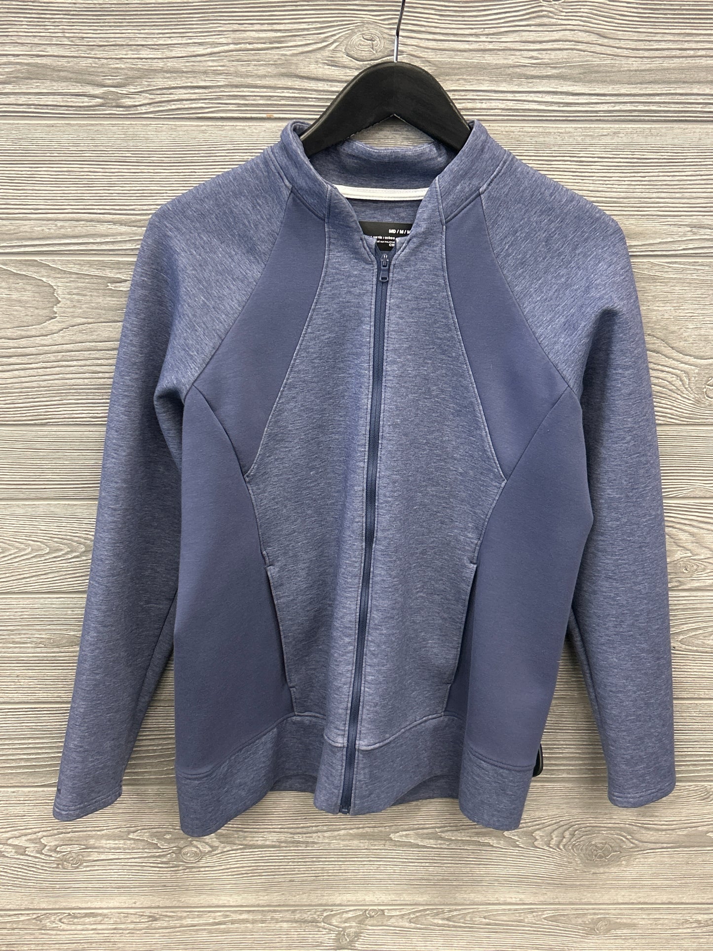 Athletic Jacket By Under Armour In Blue, Size: M