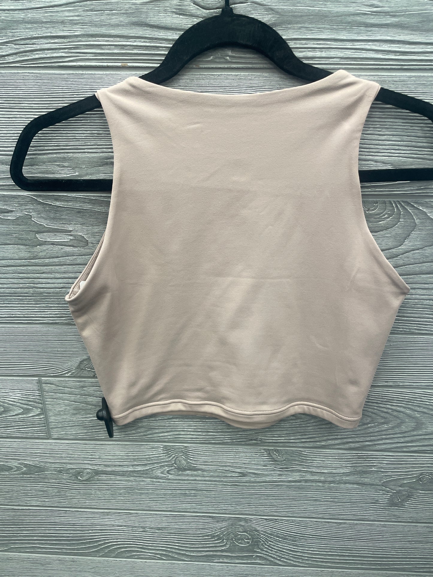 Athletic Tank Top By Clothes Mentor In Tan, Size: S