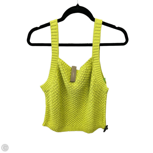 Top Sleeveless By J. Crew In Green, Size: Xl
