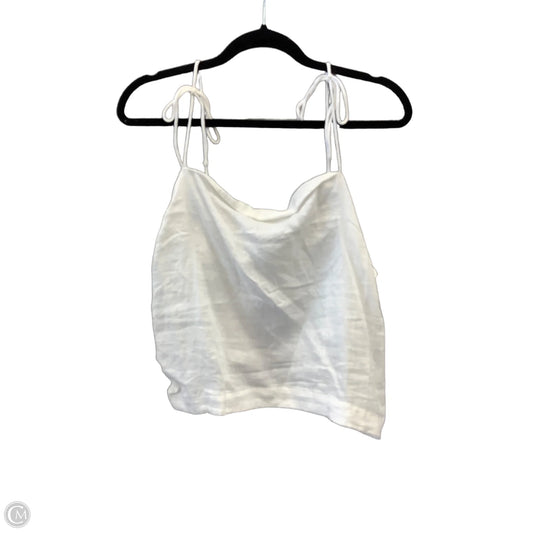 Top Sleeveless By H&m In White, Size: Xxl