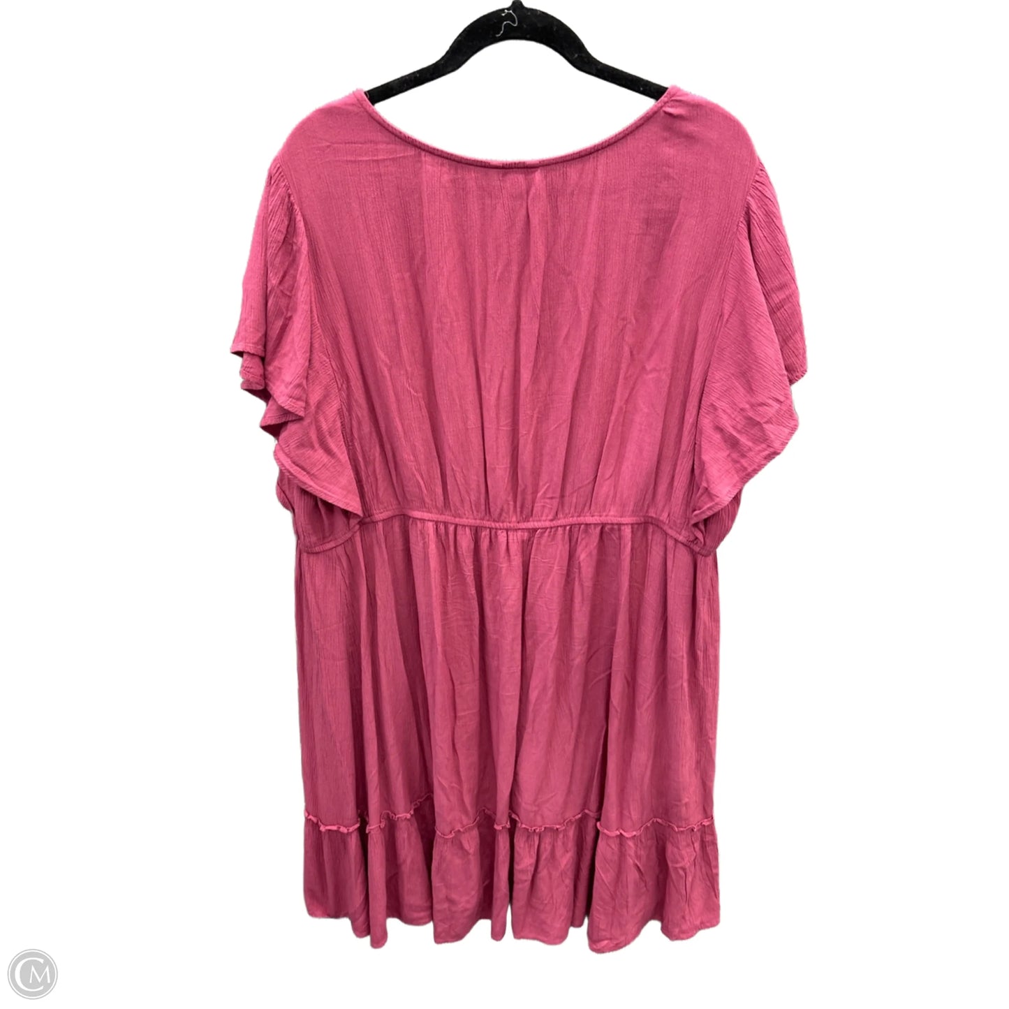 Dress Casual Short By Sonoma In Pink, Size: 1x