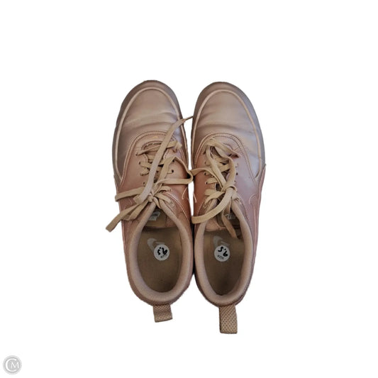 Shoes Athletic By Nike In Rose Gold, Size: 9.5