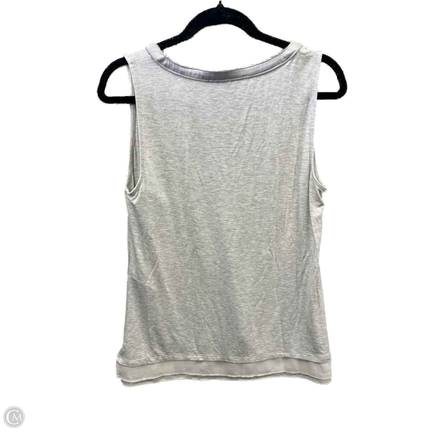 Top Sleeveless By White House Black Market In Grey, Size: M