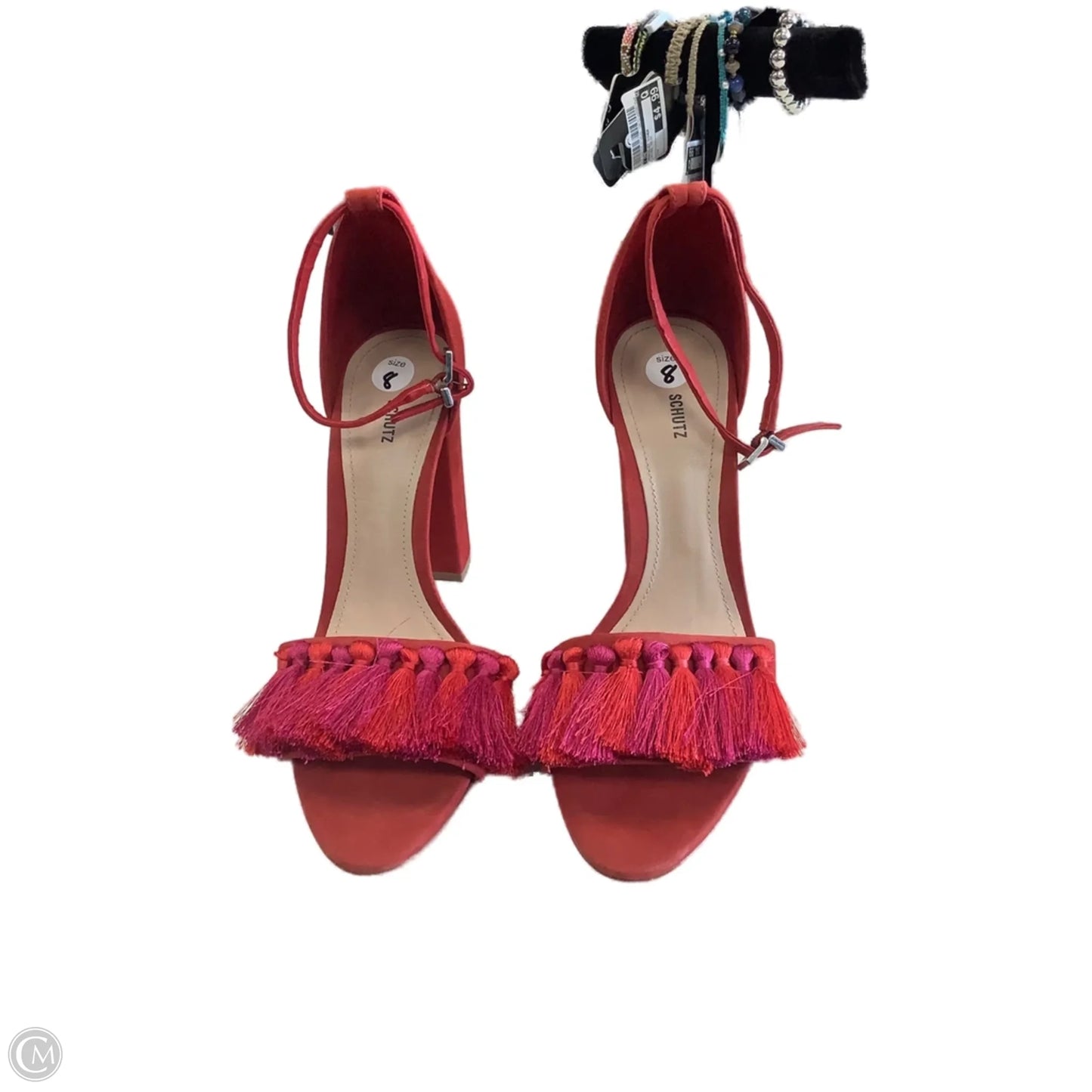 Shoes Heels Stiletto By Cmb In Red, Size: 8