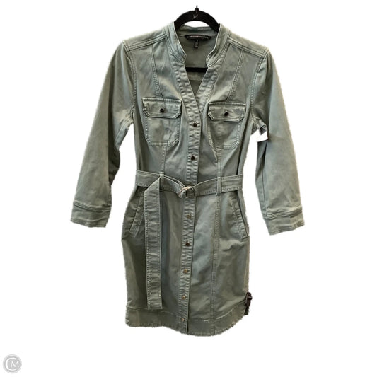 Dress Casual Midi By White House Black Market In Green, Size: S