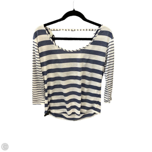 Top Long Sleeve By American Eagle In Striped Pattern, Size: Xs
