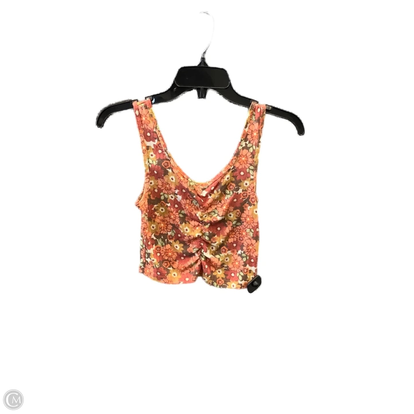 Top Sleeveless By Colsie In Floral Print, Size: S