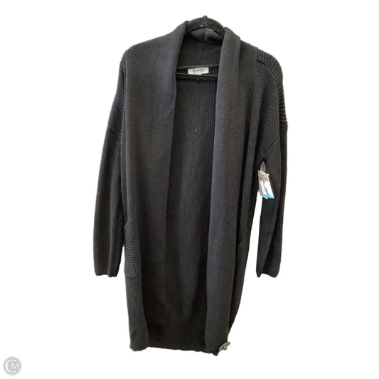 Sweater Cardigan By Kenneth Cole Reaction In Black, Size: L