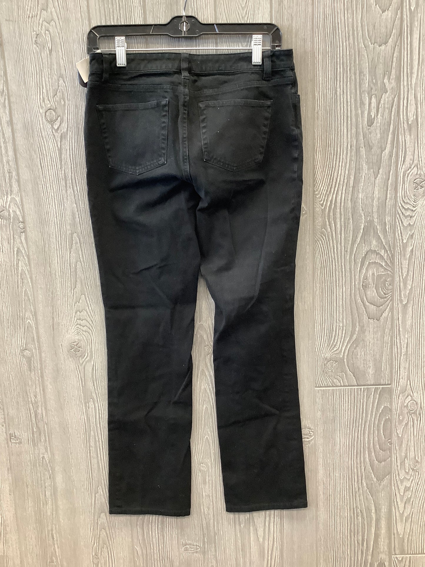 Black Jeans Boot Cut Chaps, Size 4