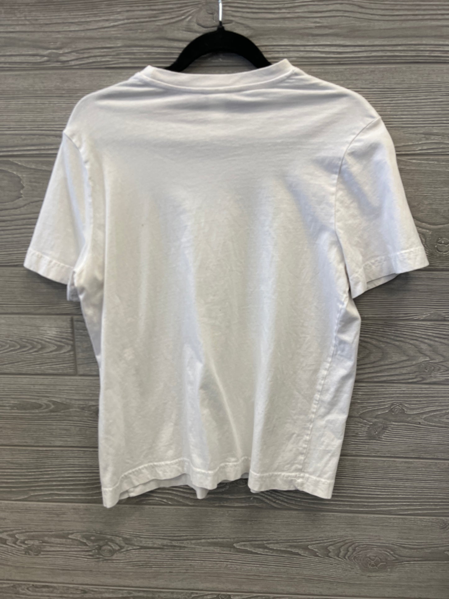 Top Short Sleeve By H&m In White, Size: M