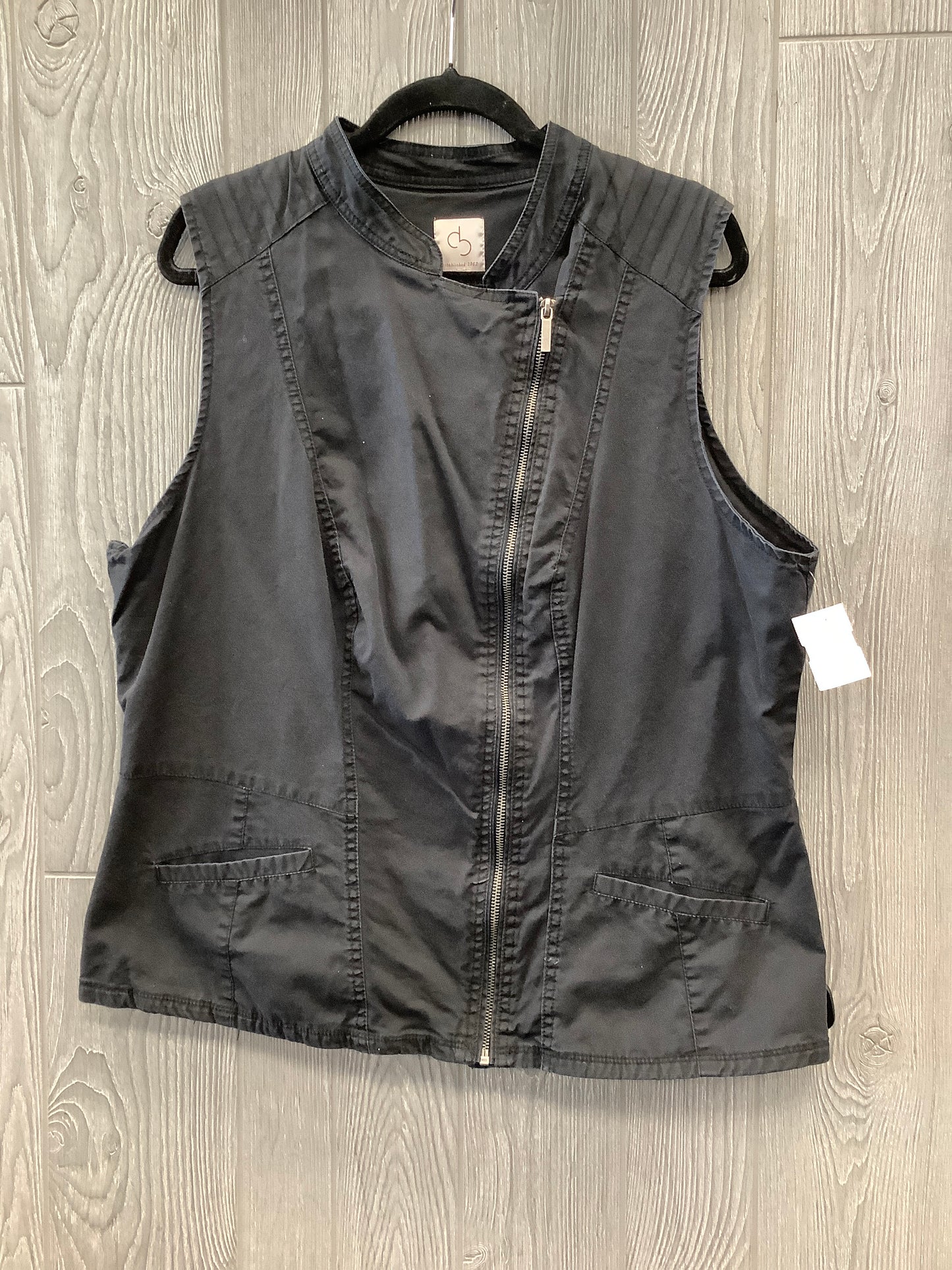 Vest Other By Clothes Mentor In Black, Size: 1x