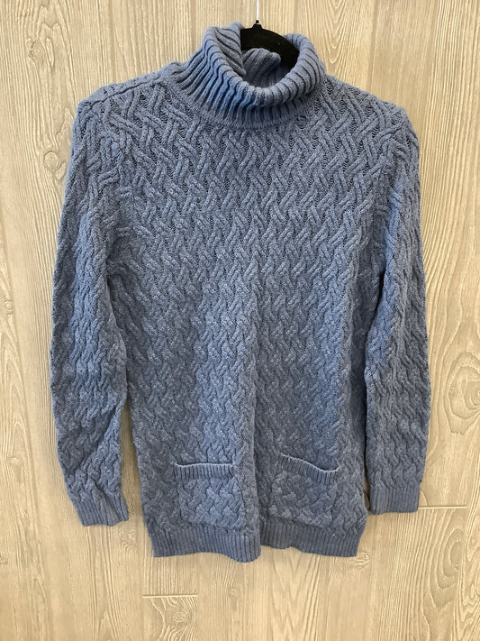 Sweater By Jeanne Pierre In Blue, Size: L
