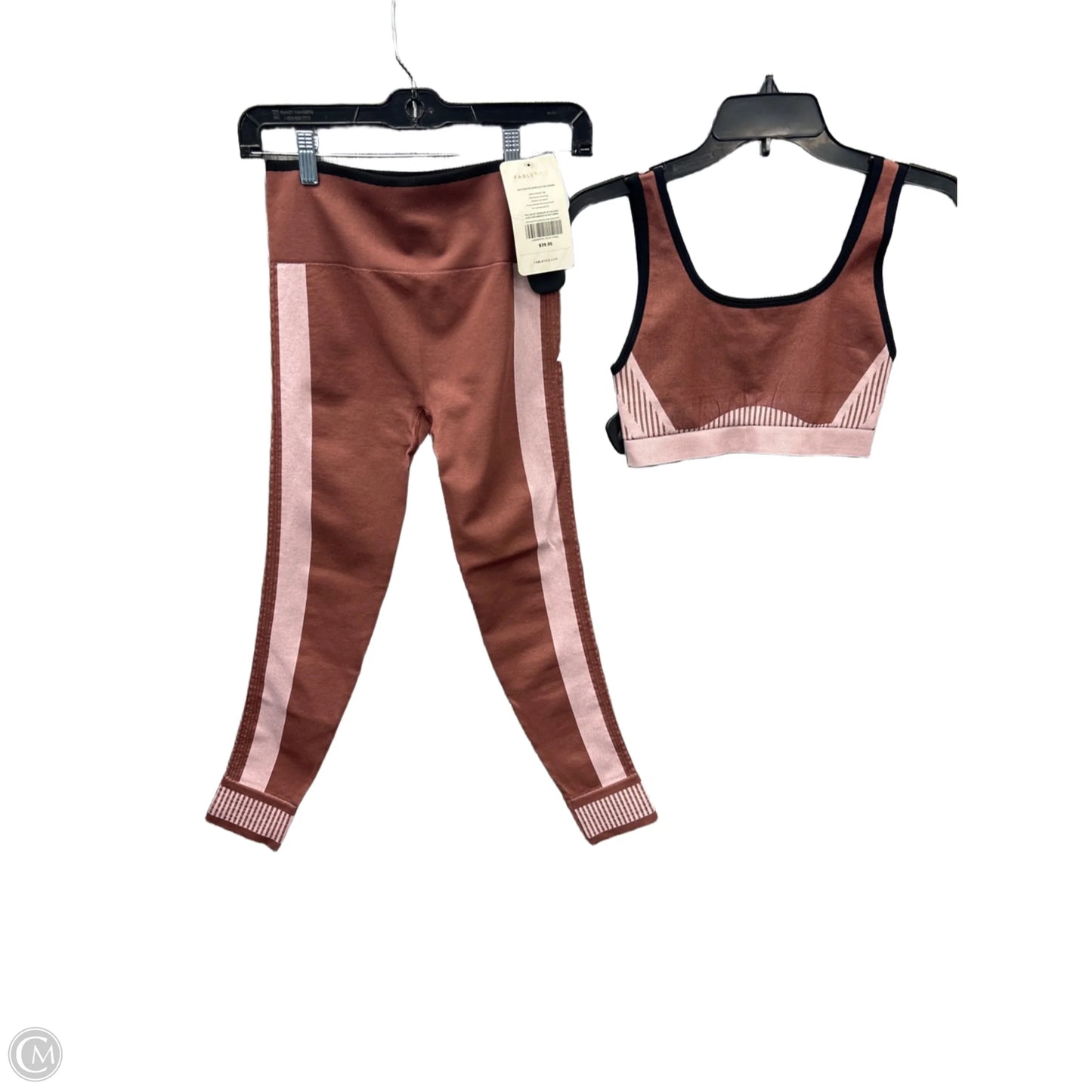 Athletic Pants 2pc By Fabletics In Pink, Size: M